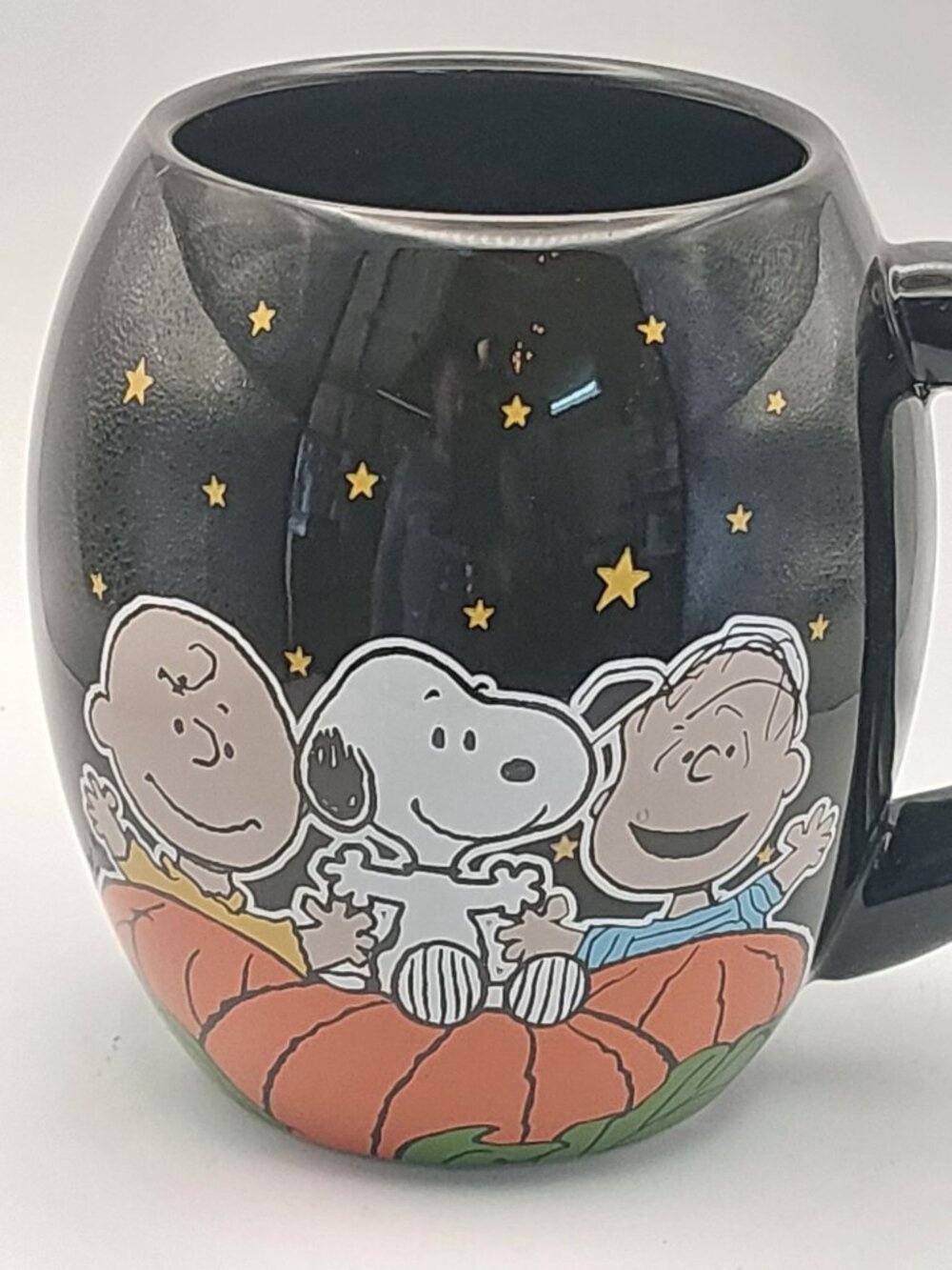 Peanuts It’s The Great Pumpkin 2013 Ceramic Coffee Mug Black Orange Halloween